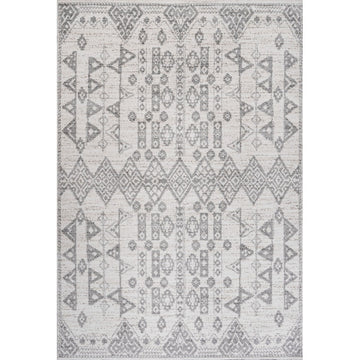 Idris Tribal Diamond Geometric Area Rug